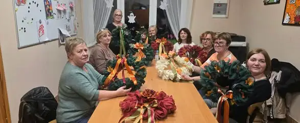 Jesienne wianki powstały w Pracowni Rozmaitości w Łęgu