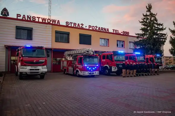 Chojnice: Strażacy oddali hołd poległym kolegom z Niska