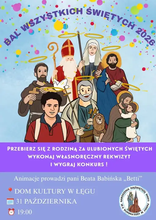 Bal Wszystkich Świętych w Łęgu – przebierz się i zawalcz o nagrody