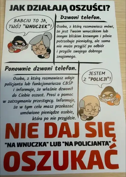 Cztery oszustwa w Chojnicach w kilka dni. Mieszkańcy stracili ponad 106 tysięcy złotych
