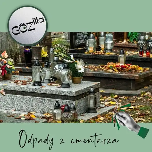 Cmentarne odpady: pół miliona ton rocznie. Jak ograniczyć ich ilość?